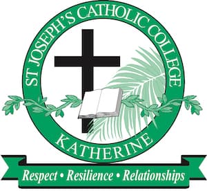 St Joseph's Catholic College - Katherine East Logo