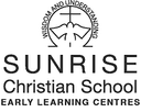 Sunrise Christian School logo