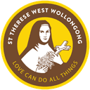 St Therese Catholic Parish Primary School, West Wollongong logo